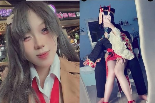 Lộ clip em gái cosplay cắm sừng bạn trai